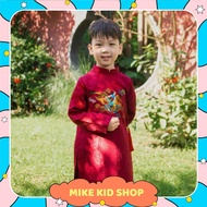 MIKE09 || New style ao dai for boys | Newborn baby boy ao dai large size baby boy ao dai