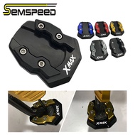 【SEMSPEED】YAMAHA XMAX Side Stand Pads For XMAX 400 XMAX 300 XMAX 250 XMAX 125 2020 Motorcycle CNC Kickstand Extension Support Plates