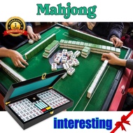 Best Good quality Ivory color mahjong MAJONG SET Portable mahjong set game entertainment