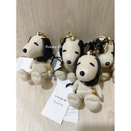 Free Shipping✨Taiwan Taiwan Ready Stock Ready Stock✨United States🇺🇸Coach peanuts 2025 Key Ring Leath