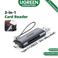 UGREEN SD Card Reader USB C Memory Card Reader Micro SD USB 3.0 Adapter