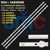 Backlight TV AKARI 40 Inch LE-40D88SB LE-4099T2 LE-40D88ID LE-40P88 SC-52V40