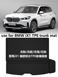 BMW iX1 Tailgate Mat Rubber Waterproof Car Boot Carpet Customized TPE Material Easy to Clean Comfort