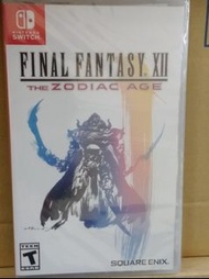 全新switch遊戲 Final Fantasy XII The Zodiac Age 美版 中英日文版 太空戰士12 FF 最終幻想