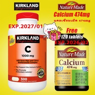 Kirkland Vitamin C 1000 mg 500 Tablets
