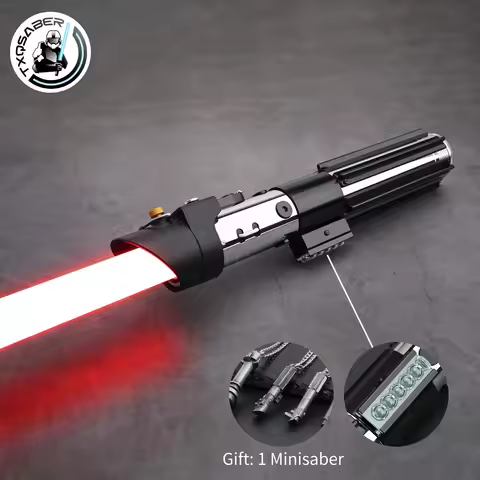 TXQ Darth Vader ROTJ Christmas COMBAT Smooth Swing Metal Lightsaber Saber Force Heavy Dueling Skywal