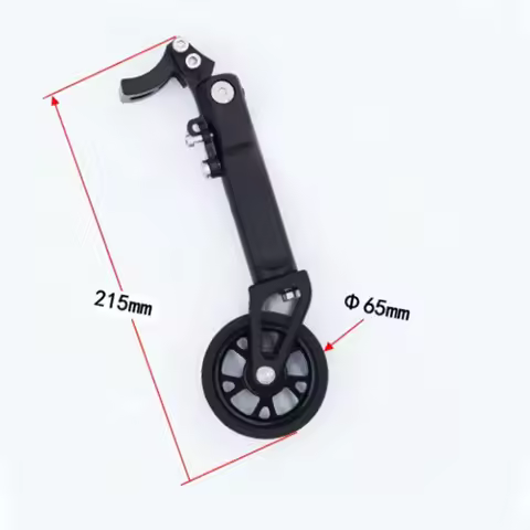 Suitable for dahon folding bicycle three wheels D7 auxiliary easy wheel P8 push wheel S20 auxiliary 