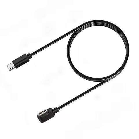 USB Cable 1m Black for For Rokid Smart Glasses - Fast Charging Cord Compatible with For Rokid Max Fo