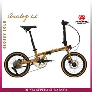 SEPEDA LIPAT 20 INCH PACIFIC ANALOG 2.2 FULL CHROMOLY 11 SPEED,SEPEDA READY SEMUA WARNA - TERBAIK
