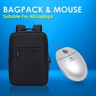 BAGPACK &amp; MOUSE SUITABLE FOR ALL LAPTOPS