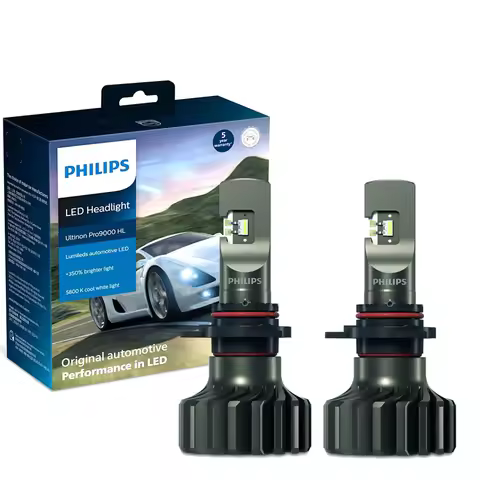 Philips Ultinon Pro9000 New Gen2 9005 HB3 9006 HB4 9012 HIR2 LED +350% Bright Auto Lamps 5800K White