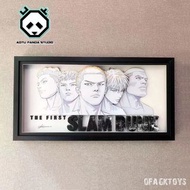 🔥現貨發售🔥Aotu panda 灌籃高手劇場版海報畫風大電影3D紙藝立體裝飾畫