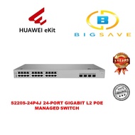 HUAWEI EKIT S220S-24P4J 24-PORT GIGABIT L2 POE MANAGED SWITCH