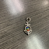Ammonite Pendant with Necklace 🌈 斑彩小吊坠/配件吊饰🌈 1 set