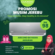 PROMOSI AIRCOND CUCKOO PASANG PERCUMA | PASANG AIRCOND MUSIM JEREBU | BELI AIRCOND ANSURAN