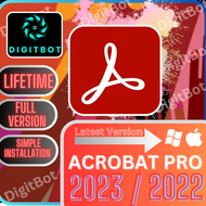 Lifetime 2024/2023/2022 Adobe Acrobat Pro DC Windows/Mac