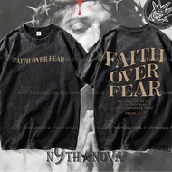 24h Shipping N9THNOVA Christian Jesus Good News God Loves You Washed Pure Cotton T-shirt Vintage 6