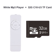 Mini MP3 Player Student English Listening Learning Walkman Plug-in Card MP3 Support TF Card USB Dire