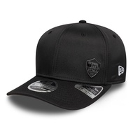 AS Roma Football Club Flawless Pin SP26 Black 9SEVENTY Stretch Snapback Cap
