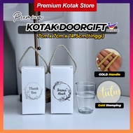 YJL KK77 Kotak Doorgift Kahwin Eksklusif Kenduri Company Doorgift Elegant Goodies Box blh custom