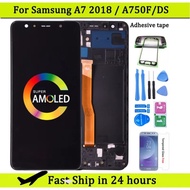 Super Amoled For Samsung Galaxy A7 2018 A750 SM-A750F LCD Display