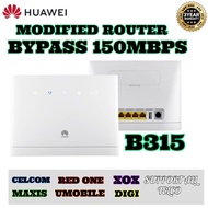 HUAWEI B315 B315S-936 MODIFIED CPE ROUTER 4G LTE MODEM UNLIMITED HOTSPOT WIFI TETHERING UNLOCKED