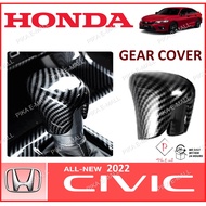 [NEW] Honda Civic FE 2022 Carbon Fiber Auto Gear Cover Sporty Gear Cover Honda Civic FE Car Accessor