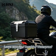 HNJ Top Box Motor Givi 36L/45L/57L Storage Motorcycle Stainless Steel Lock Waterproof