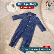 Charles x Snow Owl ชุดหมีเด็ก  (0-12m)