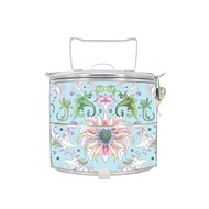 BDARI Stainless Steel Tiffin Carrier 2-Tier Food Container (10cm) [Free Add Name] Mangkuk Tingkat