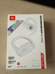 $500包sf站：全新JBL Bluetooth Speaker, JBL soundgear sense藍芽耳機，掛耳式，運動，跑步，越野跑，馬拉松，露營，行山