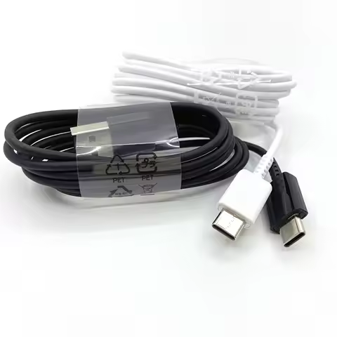 Samsung S20 FE Ultra S10 S9 S8 Plus A12 A32 A42 A52 5G A31 A41 F62 A72 Note 8 9 10 Type-C USB Cable 