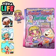 Quiet Book Tocaboca Avatar World - Sách Tương Tác Chất Liệu Giấy Ép Nhựa