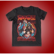 One Piece Kids T-Shirt Anime Manga 4 Empires Luffy Shanks Buggy Black Beard Unisex