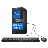 Dell Optiplex 7050 MT Desktop Computer PC i7, 7050 Tower Quad Core i7-7700 4.2GHz, 32GB RAM, 1TB SSD