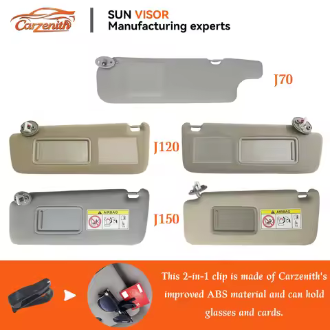 Sun Visor For Toyota Land Cruiser / Prado 70 120 150 Series LC70 J70 LC120 J120 LC150 J150 Car Left 
