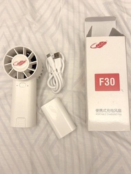 共田F30芭蕉扇 颶風版 type C 便攜式充電風扇 f30