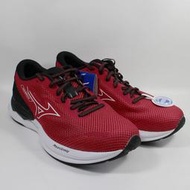 (E4)MIZUNO美津濃 男鞋WAVE REVOLT 3寬楦慢跑鞋 輕量緩衝J1GC238502紅色[SUN]