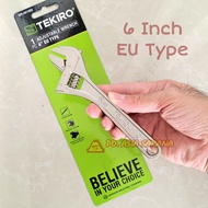 Kunci Inggris 6" Inch Mini Tekiro Adjustable Wrench Chrome Kecil Eu