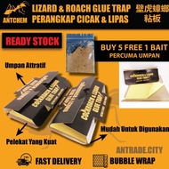 Perangkap Lipas dan Cicak / Cockroach and Lizard Sticky Glue Trap / 壁虎蟑螂屋 Cockroach Trap with Bait