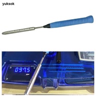 yuksok Badminton Trainer, Badminton Racket Swing Exercise Weight, Adjustable Weight Bar, Wrist Stren