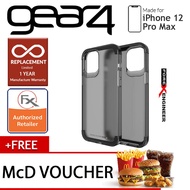 Gear4 Wembley Palette for iPhone 12 Pro Max 5G 6.7" - D3O Material Technology - (Smoke) (Barcode : 8