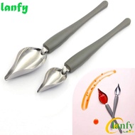 LANFY Sauce Painting Spoon Molecular Cuisine Sharpmouthed PP Handle Fondue Fork Dessert Tools Baking Accessories Kitchen Gadgets Food Decoration Artistic Dishes Pencil Spoon