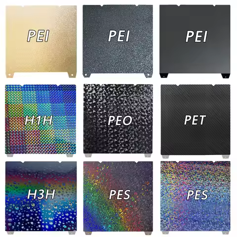 235x235mm For Ender3 V3 SE, V3KE Magnetic PEI Sheet Build Plate K1 K1C Spring Steel Sheet for Creali