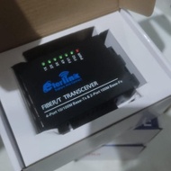 MEDIA CONVERTER 2FO 4LAN + ADAPTOR 5V ETERLINK 10/100