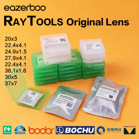 Raytools Original Laser Optical Protective Lens 30x5 27.9x4.1 4kw 37x7 15kw 20x2 24.9x1.5 18x2 For F