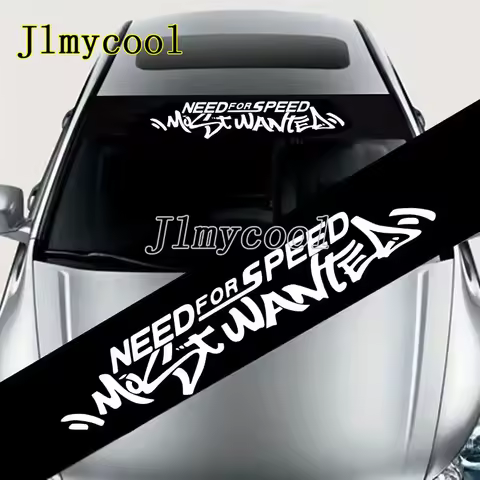 1PC NEED FOR SPEED Car Stickers for Auto Truck SUV Front Windshield Modifications Car Styling Vinyl 