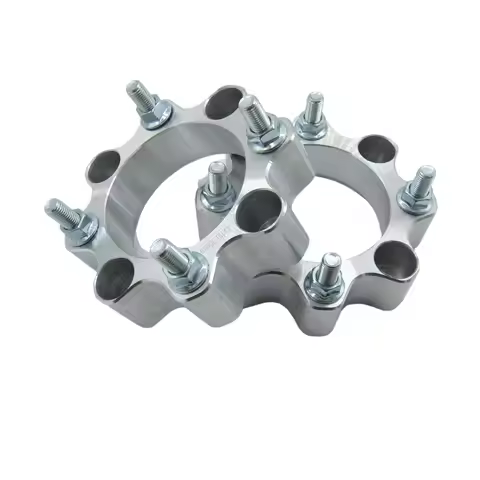 A Pair of 4x110 ATV UTV Forged Aluminum ATV Wheel Spacers 35mm M10X1.25 Nuts for SUZUKI HONDA CF MOT