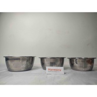 Ganom Basin Hole 22cm 24cm 26cm Drain Strainer Multifunctional Vegetable Washing Container