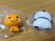 全新 San-x 扭蛋公仔 橘子 趴地熊貓